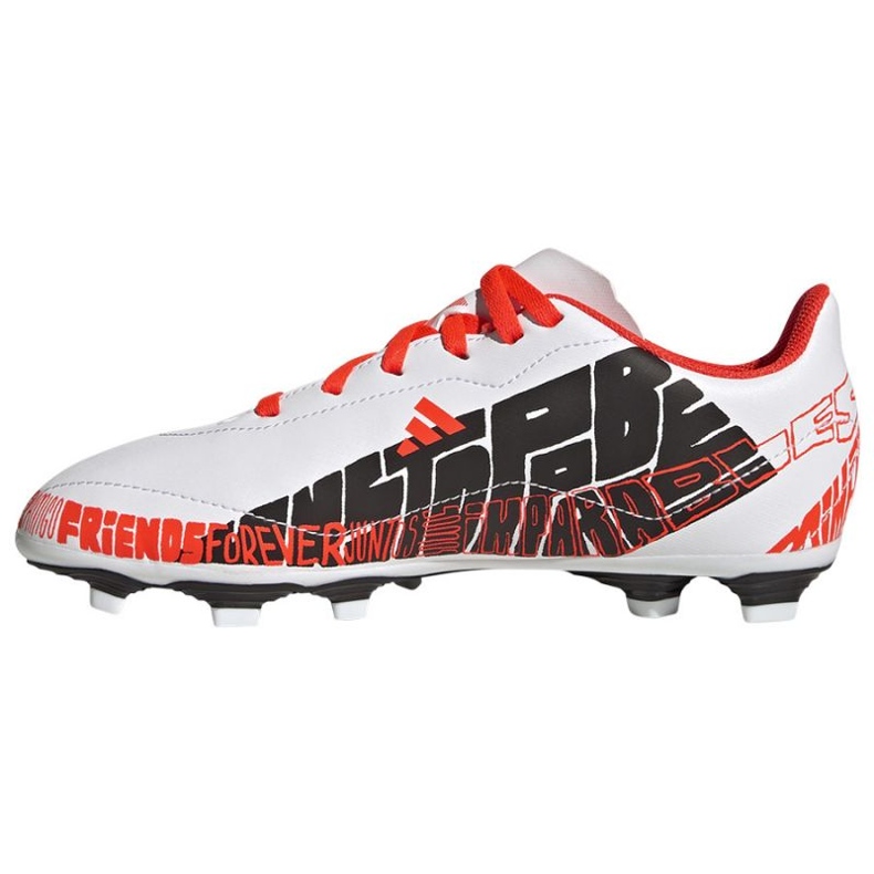 Kopačky Adidas X Speedportal.4 FxG Jr GW8398 vícebarevný bílý 1 Kopačky Adidas X Speedportal.4 FxG Jr GW8398 vícebarevný bílý 1