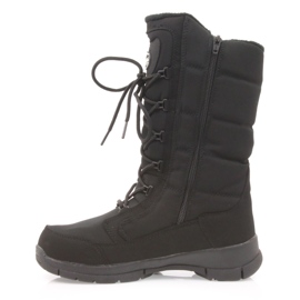 American Club Americké dětské boty s měkkými dětmi s černou membránou SN12/22 černá 2