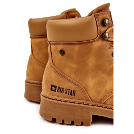 Pánské trapery Memory Foam Big Star KK174207 Camel vícebarevný žluť 1
