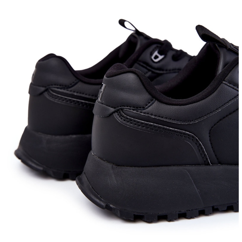 Pánská klasická sportovní obuv Memory Foam Big Star KK174232 Černá černý 2