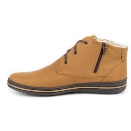 Polbut 339 červených bot pro muže hnědý oranžový 1