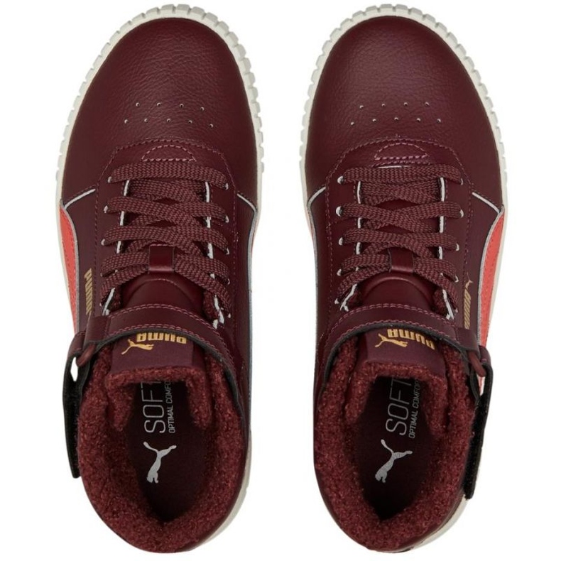 Polobotky Puma Carina 2.0 387380 02 červený 1