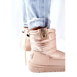 Dámské sněhule Big Star II274121 Béžová béžový 3 Dámské sněhule Big Star II274121 Béžová béžový 3