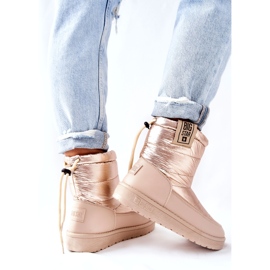 Dámské sněhule Big Star II274121 Béžová béžový 2