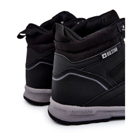 Pánské trekingové zateplené boty Big Star KK174371 Černá 1