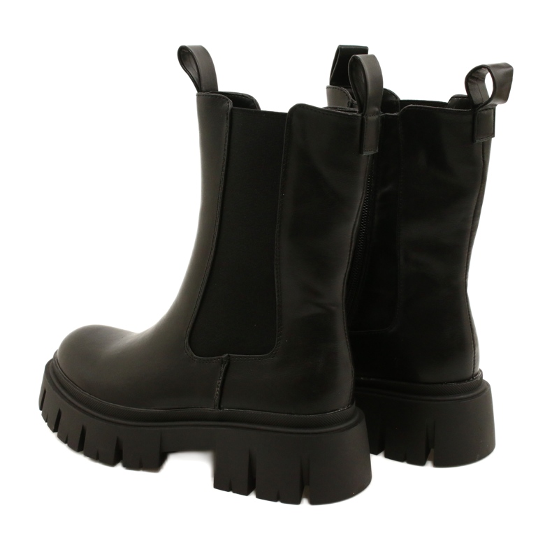 Evento Dámské izolované pracovníky s kožešinami Eveno 22BT35-5040 Black černá 3