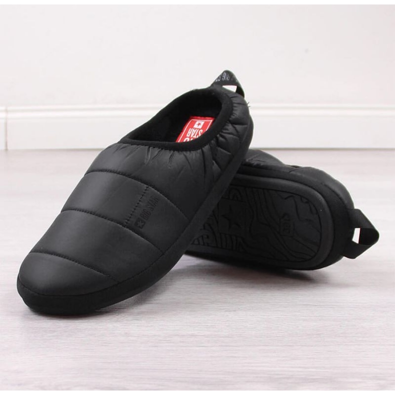 Pantofle Big Star KK274604 INT1774 černá 2