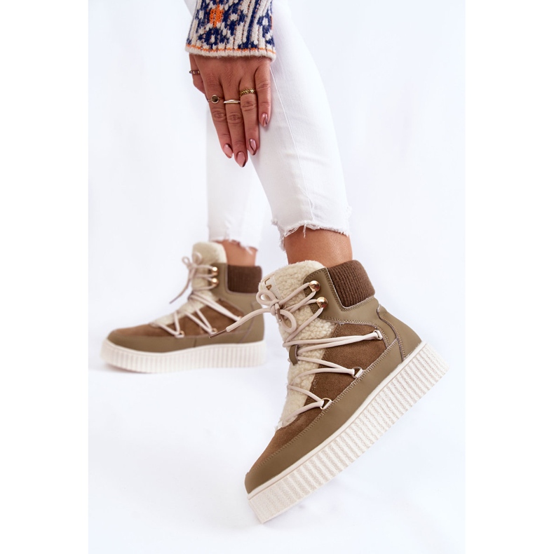 PL4 Dámské sněhule La.Fi 280072KH-QN Hnědo-zelené hnědý zelená 2 PL4 Dámské sněhule La.Fi 280072KH-QN Hnědo-zelené hnědý zelená 2