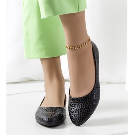 Inna Akvarínové černé baleríny černá 1