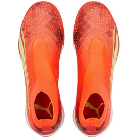 Kopačky Puma Ultra Match+ Ll Tt 107034 03 pomerančový pomeranče a červené 2