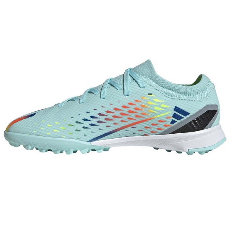 Kopačky Adidas X Speedportal.3 Tf Jr GW8490 modrý modrý 1 Kopačky Adidas X Speedportal.3 Tf Jr GW8490 modrý modrý 1