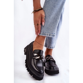 Dámské kožené boty Big Star KK274498 Černá černý 1