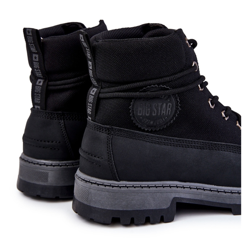 Pánské boty Memory Foam Big Star KK174206 Černá černý 1