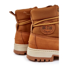 Pánské trapery Memory Foam Big Star KK174203 Camel hnědý 1 Pánské trapery Memory Foam Big Star KK174203 Camel hnědý 1