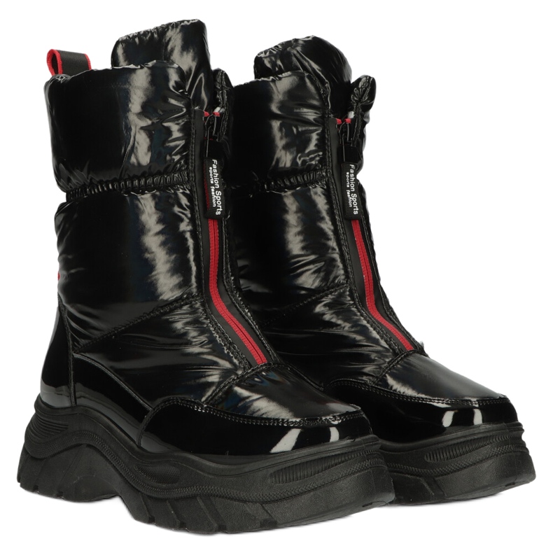 Filippo DBT4236 Snow Boots Black Women Izolované černý 2