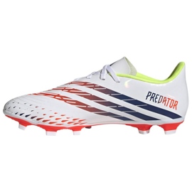 Kopačky Adidas Predator Edge.4 FxG M GW0989 bílý bílý 1 Kopačky Adidas Predator Edge.4 FxG M GW0989 bílý bílý 1