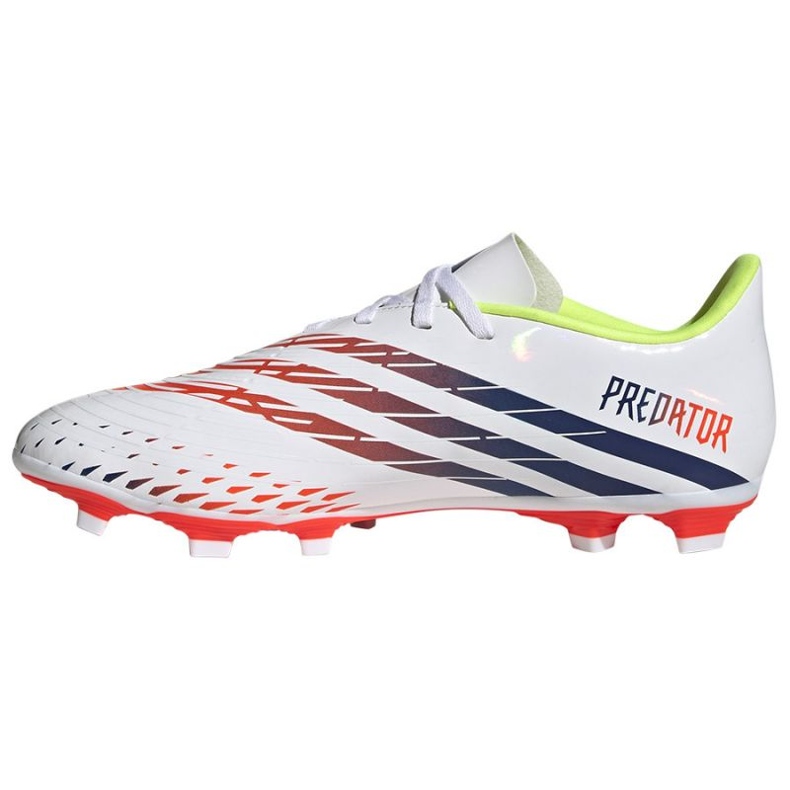 Kopačky Adidas Predator Edge.4 FxG M GW0989 bílý bílý 1 Kopačky Adidas Predator Edge.4 FxG M GW0989 bílý bílý 1