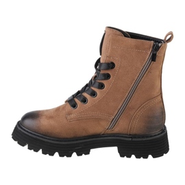 Turistické boty Big Star W KK274504 hnědý černý 1