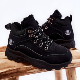 Dětské zateplené boty Black Otto černá 2 Dětské zateplené boty Black Otto černá 2