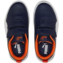 Puma Courtflex v2 V Ps Jr 37154326 námořnická modř 1