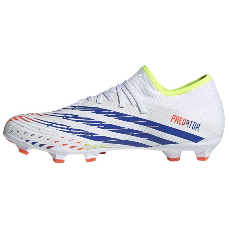 Kopačky Adidas Predator Edge.3 L Fg M GW0995 bílý bílý 1 Kopačky Adidas Predator Edge.3 L Fg M GW0995 bílý bílý 1