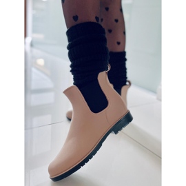 BM Dámské galoše Jodhpur Foxy Khaki béžový 2