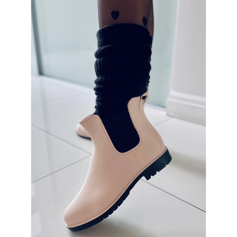 BM Dámské galoše Jodhpur boots Foxy Beige béžový 1 BM Dámské galoše Jodhpur boots Foxy Beige béžový 1