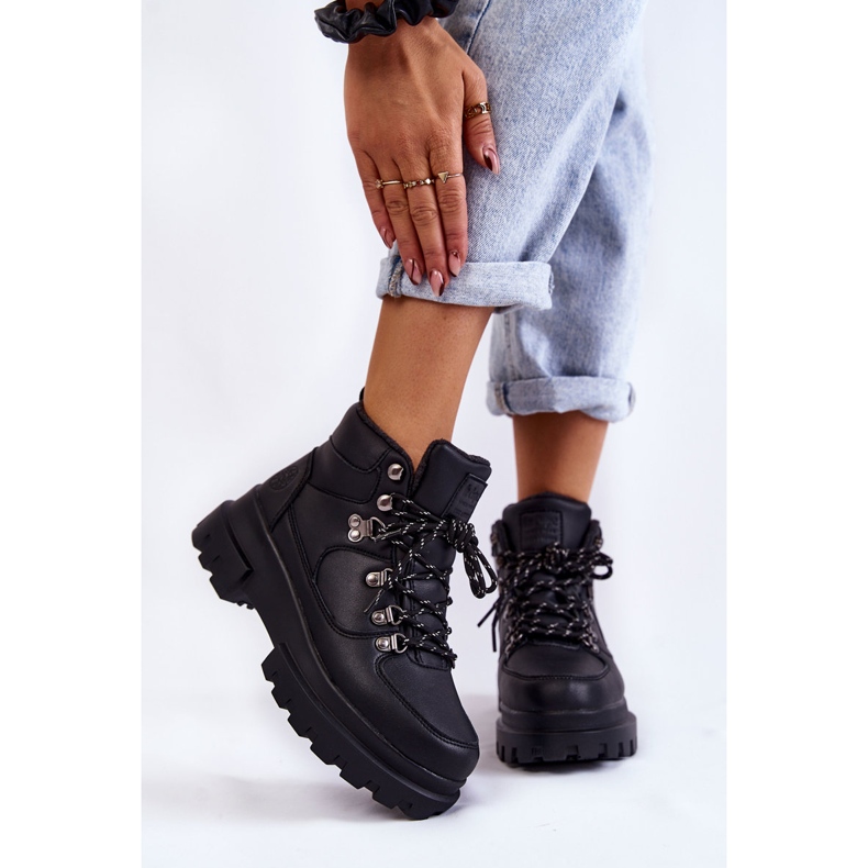 Dámská turistická obuv Lee Cooper LCJ-22-31-1435 Black černá 1