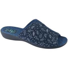 Plstěné pantofle DIK41 BIO Nature Adanex 27780 modrý 1