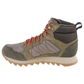 Boty Merrell Alpine Sneaker Mid Plr Wp 2 J004291 zelený 1