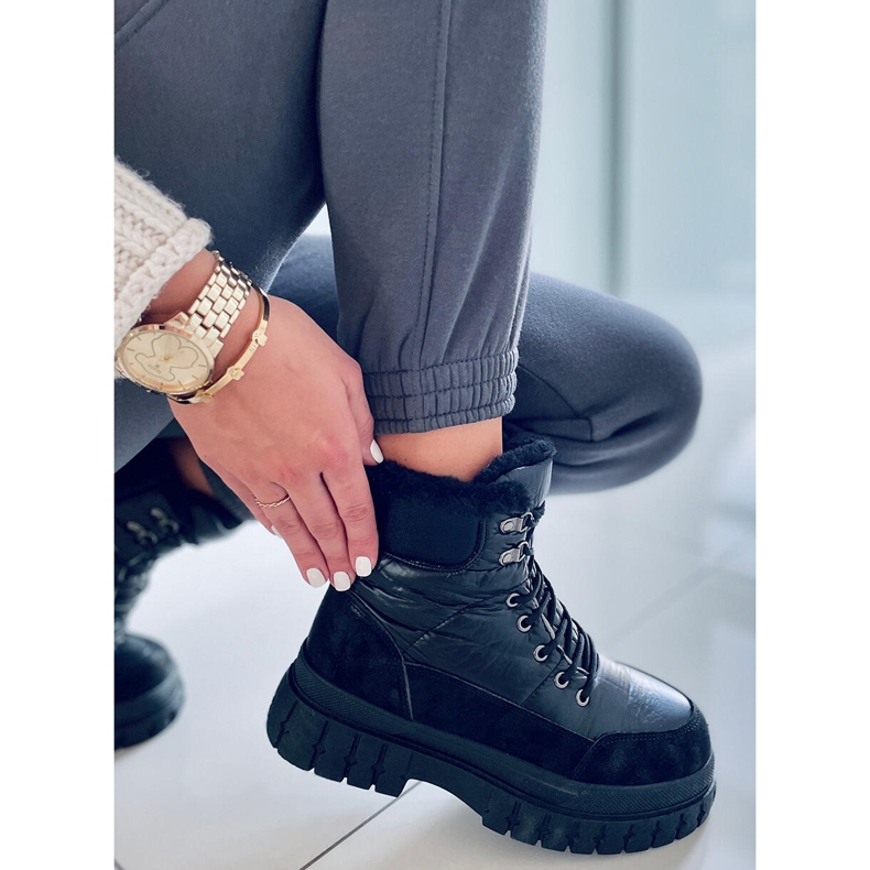 BM Dámské sněhule Renn Black černá 2