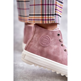 Dámské tenisky Big Star High Warm Pink EE274113 růžový 1