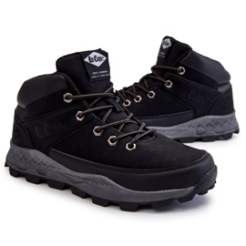 Pánské zateplené boty černé Lee Cooper LCJ-22-01-1391 černý 1