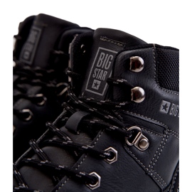 Pánské boty Memory Foam Big Star KK174120 Black černá 1