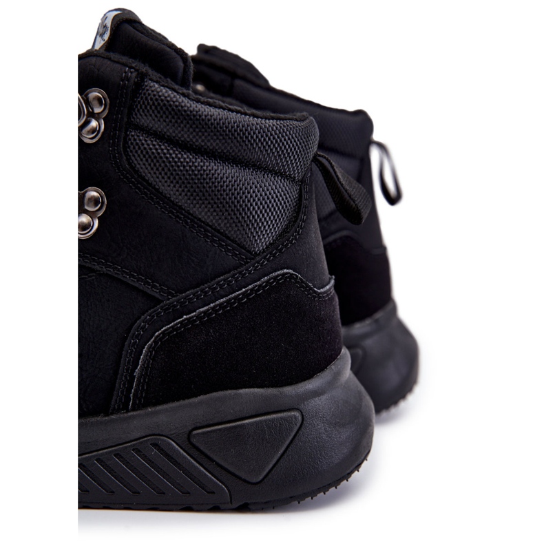 Pánské boty Trekingové zateplené boty Lee Cooper LCJ-22-31-1457 Černá 1