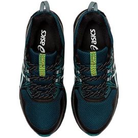 Běžecké boty Asics Gel Venture 8 Waterproof W 1012A707 004 černý zelený 1