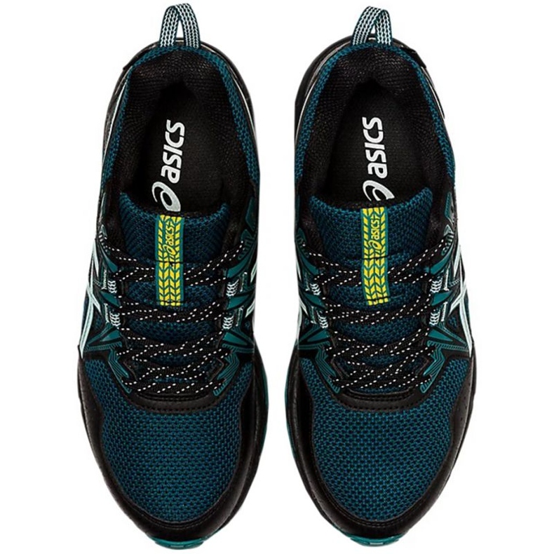 Běžecké boty Asics Gel Venture 8 Waterproof W 1012A707 004 černý zelený 1