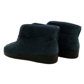 Izolované ženské pantofle Adanex 27833-FBP7SU Navy Blue modrý 3