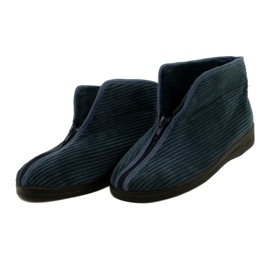 Izolované ženské pantofle Adanex 27833-FBP7SU Navy Blue modrý 2