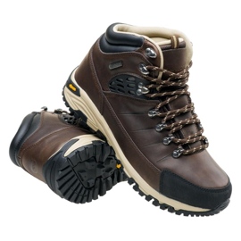Boty Hi-Tec Lotse Mid Wp M 92800184378 hnědý 1