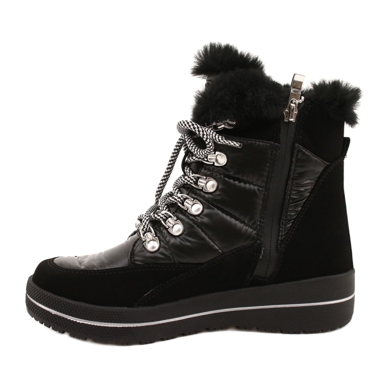 Dámské černé sněhové boty Caprice Waterproof 9-26240-29 019 černý 1