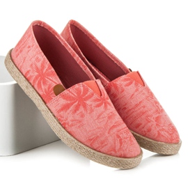Vices Letní slipons růžový 1