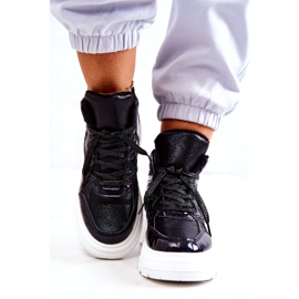 PS1 Černé zateplené sportovní boty Joenne černá 3
