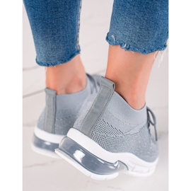 W. Potocki Sportovní Boty S Brokát Potocki šedá 1