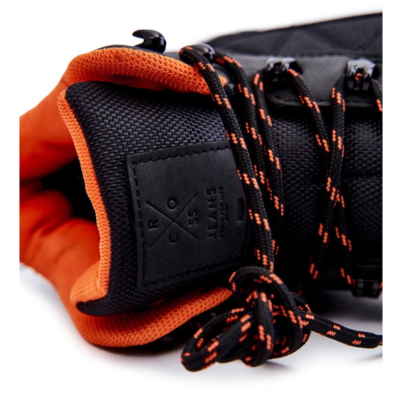 Pánské trekové zateplené boty Cross Jeans KK1R4018C Black černý 1