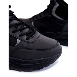 Pánské zateplené trekingové boty Cross Jeans KK1R4031C Černá 1