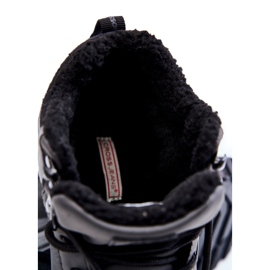 Pánské zateplené trekingové boty Cross Jeans KK1R4031C Černá 2