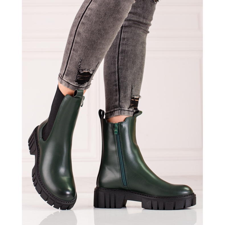 Zelené dámské tašky Sergio Leone zelená 1