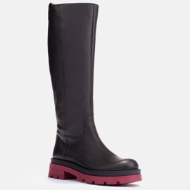 Marco Shoes Trapperové boty s pravidelným svrškem černý 1