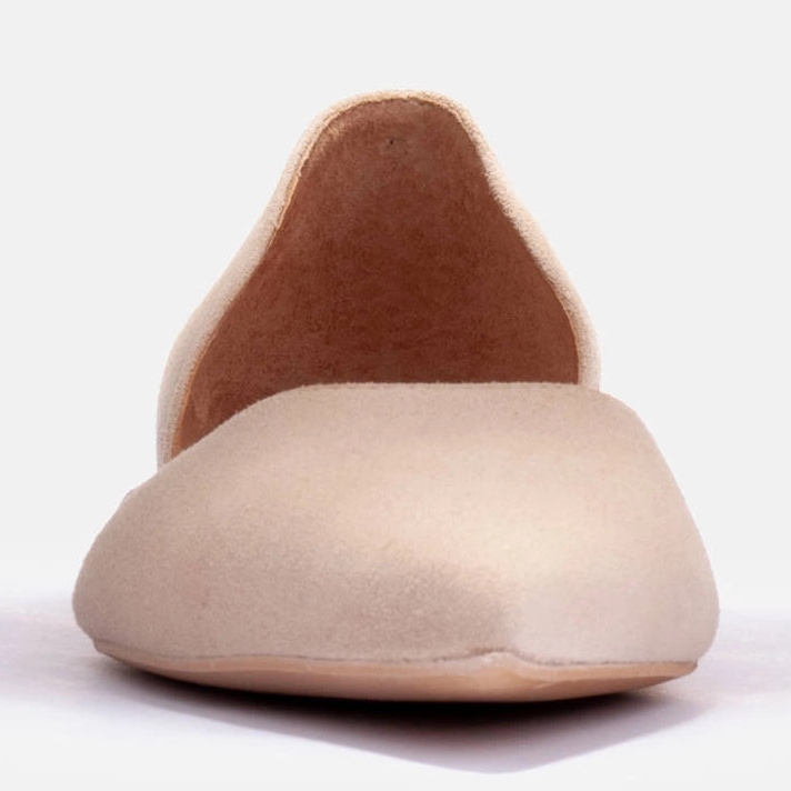 Marco Shoes Subtilní balerínky béžový 2